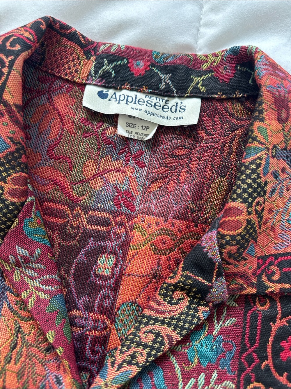 Appleseed's Multicolor Patterned Blazer - Picture 5 of 7